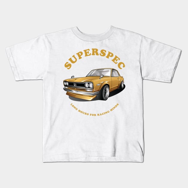 Super Spec Hakosuka Kids T-Shirt by superspec